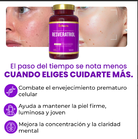 RESVERATROL: LA CLAVE NATURAL PARA MANTENER TU JUVENTUD®