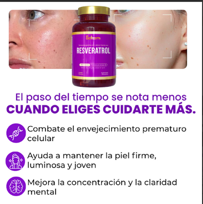RESVERATROL: LA CLAVE NATURAL PARA MANTENER TU JUVENTUD®