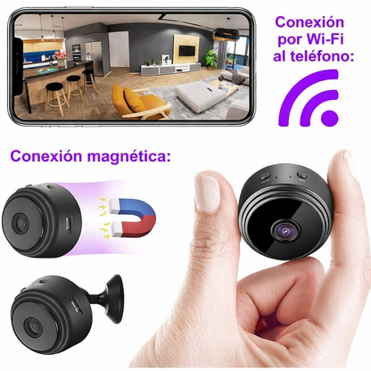 CÁMARA MINI WIFI-MAGNÉTICA ®