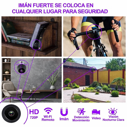 CÁMARA MINI WIFI-MAGNÉTICA ®