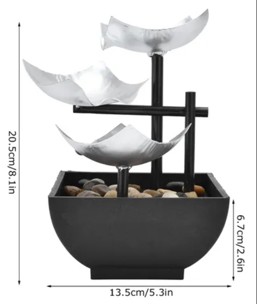 FUENTE DE AGUA RELAJANTE DECORATIVA®