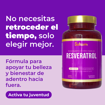 RESVERATROL: LA CLAVE NATURAL PARA MANTENER TU JUVENTUD®