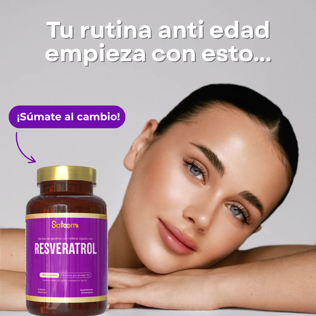 RESVERATROL: LA CLAVE NATURAL PARA MANTENER TU JUVENTUD®