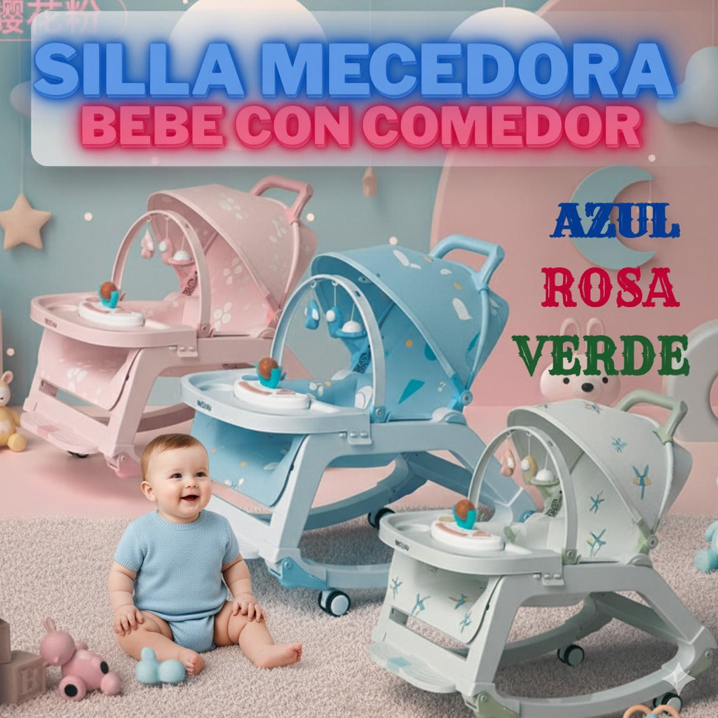 MECEDORA MULTIFUNCIONAL BEBÉ SEGURO ®